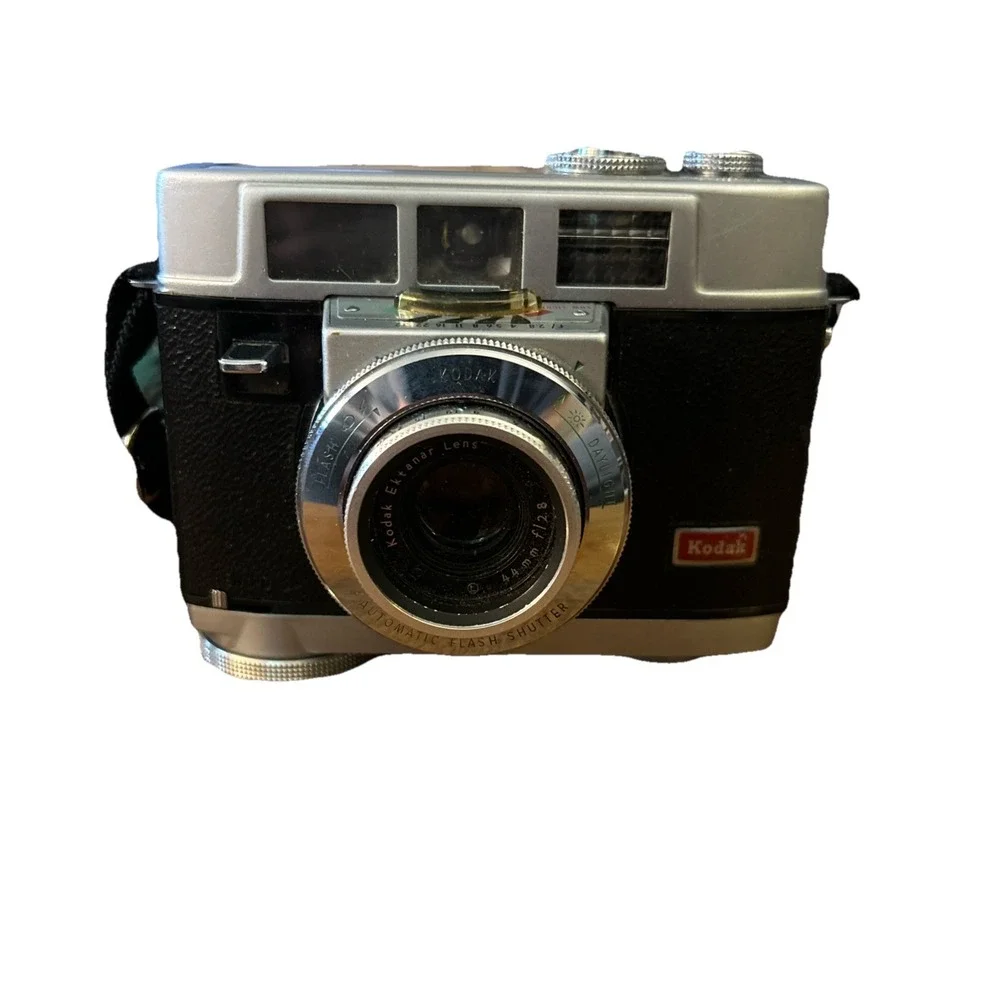 Vintage Kodak Motormatic 35 Camera  With Box And Owners Manual